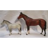 2 Beswick horses