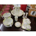 Whieldon ware bedroom set - Sussex pattern