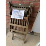 Teak steamer chair