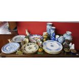 Collection of ceramics to include Coalport