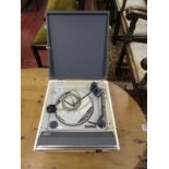 Vintage BSR portable record player