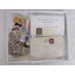 Stamps - Collection of Victoriana to include good Maltese cross & valentines letter with penny red