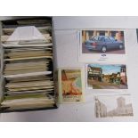 Large collection of postcards