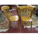 4 farmhouse style kitchen chairs