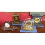 Collection of mantle clocks