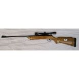 BSA Meteor air rifle with sight