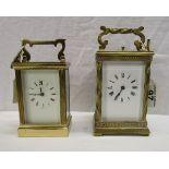 2 carriage clocks