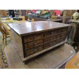 Laura Ashley bank of 9 drawers