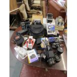 Collection of camera equipment etc