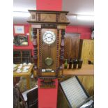 Victorian wall clock