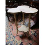 Trefoil occasional table