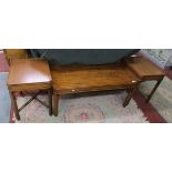 Coffee table & 2 matching occasional tables