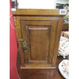 Small oak cabinet