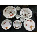 Collection of Royal Worcester - Evesham Vale