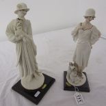 2 figurines 'Florence' by Giuseppe Armani