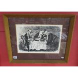 L/E signed print 'The Drinkers' by Edward Ardizzone - 21 of 30