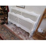 French style double bed - Complete