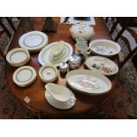 Collection of china to include Royal Doulton & Royal Worcester