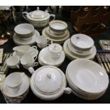 Collection of contemporary part dinner services