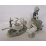 3 Lladro figures