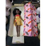 Vintage Palitoy doll with grass skirt