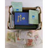 Stamps - Glory box of stamps & stamp albums