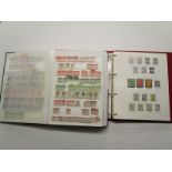 Stamps - Australia album & stockbook KGV onwards - Includes Jubilee to 2 shillings, Robes to £1, Nav