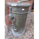 Decorated chimney pot / stick stand