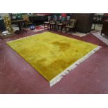 Large gold rug