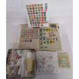 Stamps - All World album & tin of all world packets