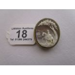 Victorian cameo brooch