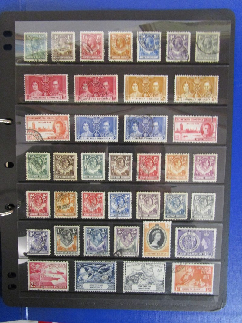 Stamps - East Africa dominion and protectorates folder and Pakistan stockbook of mint/used - Bild 2 aus 3