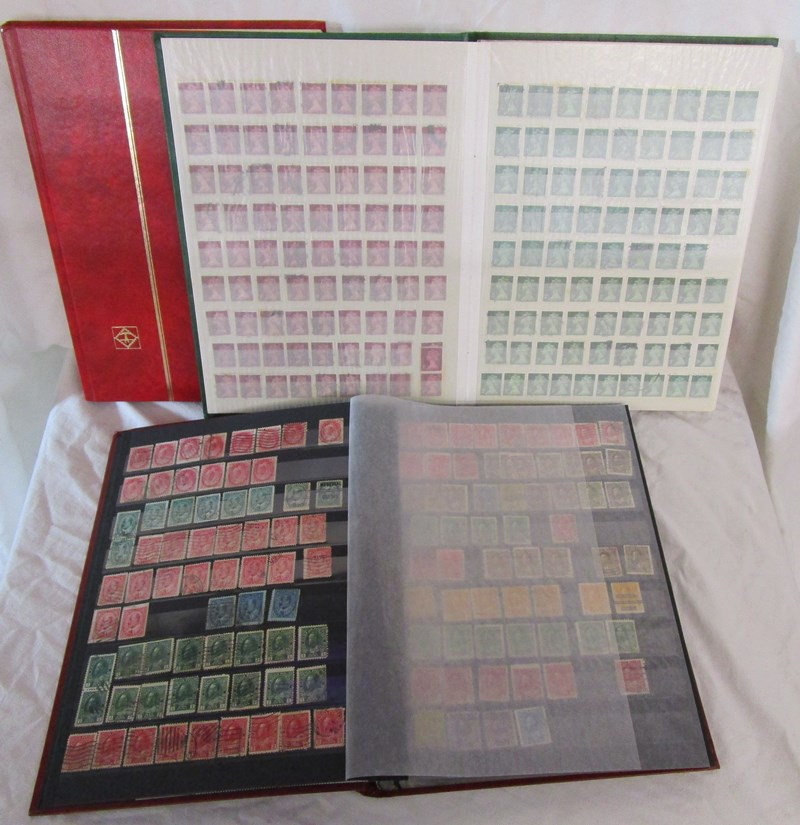 Stamps - 3 stock books to include Canada & GB definitives