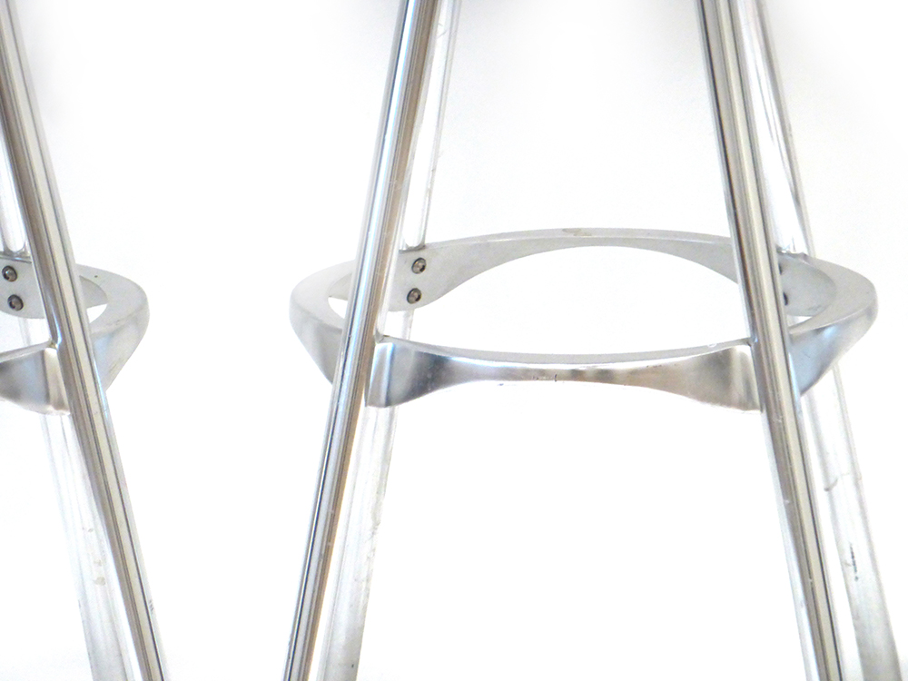 Amat-3 for Knoll, a set of four 'Twist' bar stools, - Image 4 of 4