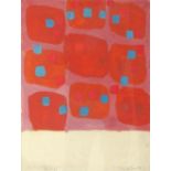 Michael Kidner RA (1917-2009), 'Raindrops I' and 'Raindrops II', signed in pencil and dated 1958,