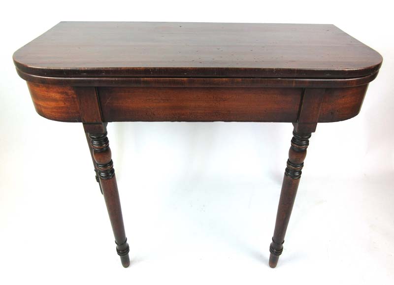 An early 19th century mahogany tea table, - Image 3 of 3