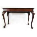 An early 20th century Anglo-Indian rosewood side table by Spencer & Co. Madras, h. 76 cm, w.