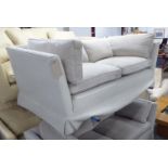 KINGCOME SOFA, bespoke made, of compact proportions,