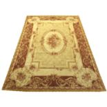 LAURA ASHLEY AUBUSSON DESIGN RUGS, 234cm x 164cm and 279cm x 182cm, two examples.