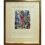 MARC CHAGALL 'The Magic Flute', signed in the plate and numbered 304 / 333 in pencil,