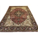 TABRIZ CARPET, 348cm x 243cm,