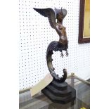 ERTE 'Firebird', bronze sculpture, signed and numbered 250/250, provenance: Art 9 Gallery Paris,