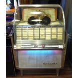 WURLITZER JUKE BOX, model 2204, circa 1958, with a selection of records, 70cm x 93cm x 137cm.