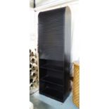 PASTOE A'dammer roll - front cabinet, black finish, 220cm x 74cm x 27cm.