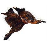 COWHIDE RUG, approx. 210cm x 185cm.