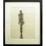 ALBERTO GIACOMETTI, lithograph, signed in the plate, Derriere Le Mirroir n.195, December 1971, Ed.