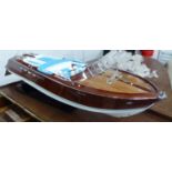 RIVA SPECIAL, model boat, 90cm W.