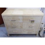 R&Y AUGOUSTI CHEST, Art Deco style, with two short and two long drawers,