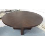 B&B ITALIA XILOS DINING TABLE, by Antonio Citterio, 180cm diam. x 73cm.