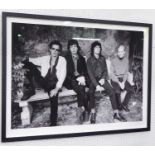 DUNCAN RABAN 'The Rolling Stones at home in Ireland', photograph on heavy paper,